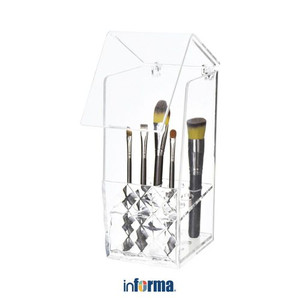 INFORMA - KOTAK PENYIMPANAN KUAS MAKEUP-BRUSH ORGANIZER W/ COVER