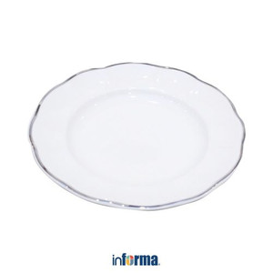 Informa - Appetite 18 Cm Eden Piring Makan - Putih