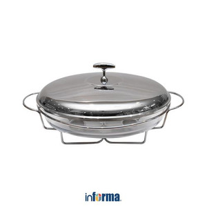 Informa - Appetite 2.5 Ltr Casserole Penghangat Makanan Ellipse Oval