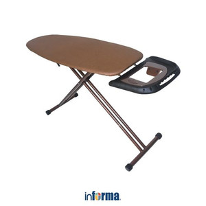 INFORMA – MEJA SETRIKA – IRONING BOARD PREMIUM BROWN