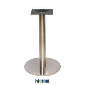 INFORMA EBINA KAKI MEJA 45 CM - SILVER