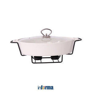 Informa - Appetite 38 Cm Casserole Makanan Penghangat Oval