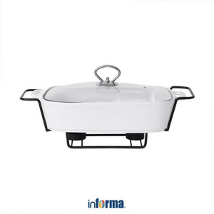 Informa - Appetite 33 Cm Casserole Penghangat Makanan Rectangle