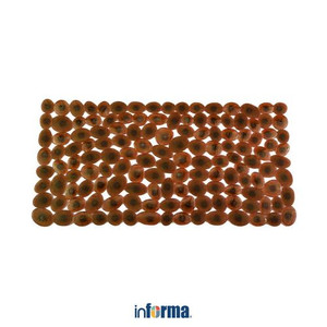 INFORMA - KESET ANTI SLIP – BATHMAT RECT STONE TRANSPARENT BROWN