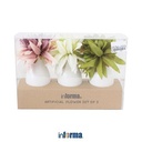 INFORMA - BUNGA ARTIFISIAL - ARTIFICIAL FLOWER SET OF 3 Y28 25X17CM