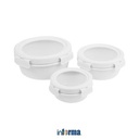 Informa - Appetite Set 3 Pcs Aria Wadah Makananan Round