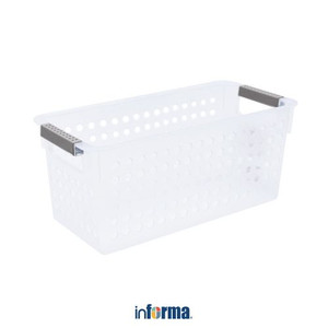 INFORMA - KOTAK PENYIMPANAN - DOTTY BOX 4L TRANS 29X16.5X11.6CM