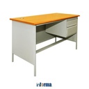 INFORMA MEJA KANTOR METAL 120X60X75CM - PUTIH