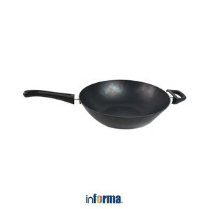 Informa - Scanpan 30 Cm Classic Wajan Wok - Hitam