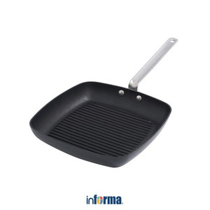 INFORMA - PANCI PEMANGGANG TECHNIQ INDUCTION GRILL PAN 27CM