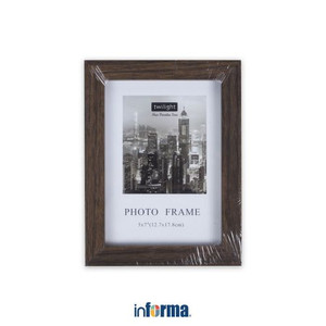 INFORMA - BINGKAI FOTO - PHOTO FRAME SET OF 2 5R 2025 BROWN