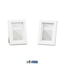 INFORMA - BINGKAI FOTO - PHOTO FRAME SET OF 2 4R 2025 WHITE