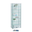 INFORMA Lemari Pajangan - NEWVY CURIO 8 TIER 2 DOORS W/LOCK WHITE