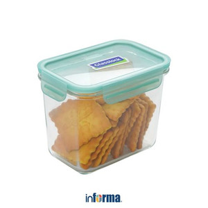 Informa - Glasslock 1.025 Ltr Fancy Wadah Makanan - Hijau