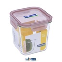 Informa - Glasslock 900 Ml Fancy Wadah Makanan Cap - Ungu