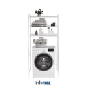 INFORMA - RAK MESIN CUCI-WASH MACHINE RACK 67X32X165CM WHITE