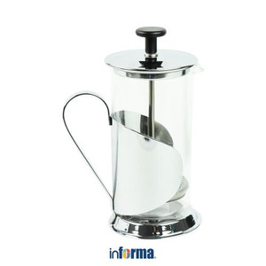 Informa - Tea Culture 350 Ml Teko Kopi French Press - Silver