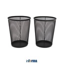 TEMPAT PENYIMPANAN PENSIL PULPEN-MESH PENCIL CUP SET OF 2 PCS BLACK