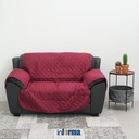 SARUNG PELINDUNG SOFA SOFA PROTECTOR REVERSIBLE 2 SEATER WINE