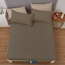 Informa - Linotela 50X75 Cm Set 2 Pcs Sarung Bantal - Cokelat