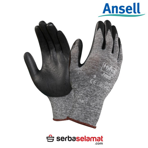 sarung tangan/ANSELL Safety Glove Cotton W/ Latex Grip Hyflex 11-801