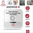 Ariston Water Heater Paket Instalasi Andris2 B 15L 200 Watt