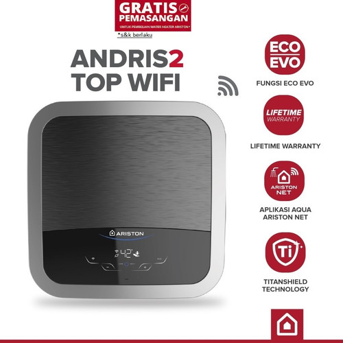 Ariston Andris2 Top Wifi 30 L 500 Watt