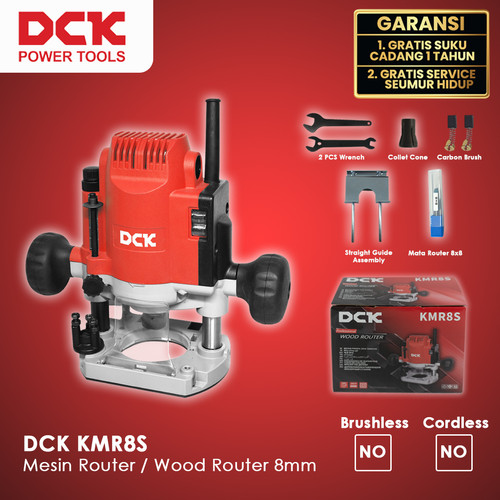 DCK KMR8S Mesin Router / Wood Router 8mm