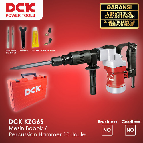 DCK KZG6S Mesin Bobok / Percussion Hammer 10 Joule