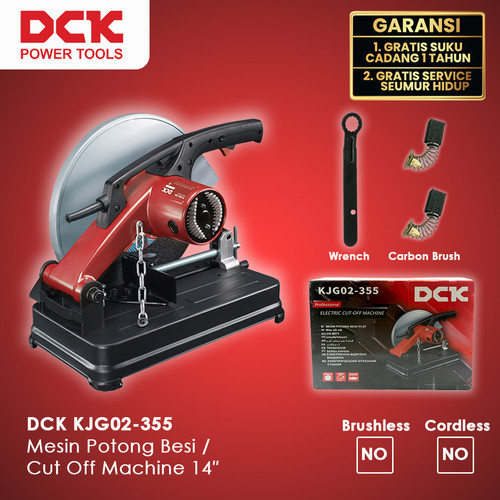 DCK KJG02-355 Mesin Potong Besi / Cut Off Machine 14"