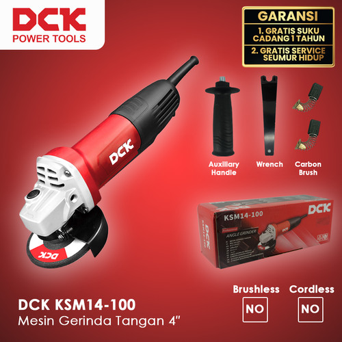 DCK KSM14-100 Mesin Gerinda Tangan 4"