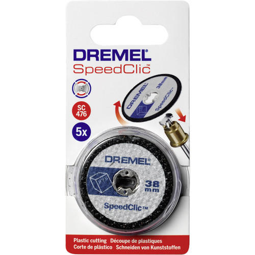 DREMEL SC476 EZ Speedclic Plastic Cutting Disc (5 pcs)