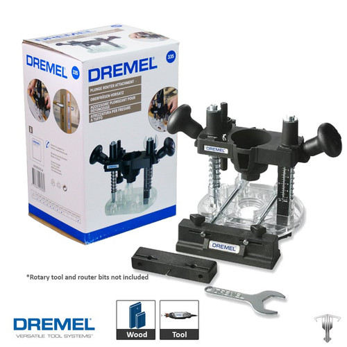 DREMEL 335-01 Rotary Tool Plunge Router Attachment / Kepala Profil