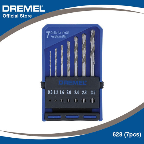 DREMEL 628 Precision Drill Bit Set (7pc) / Mata Bor