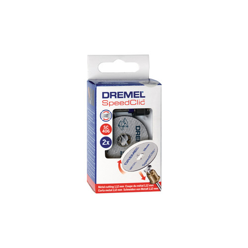 DREMEL EZ Speedclic Starter Set (SC406) - Cutting Wheel / Mata Potong