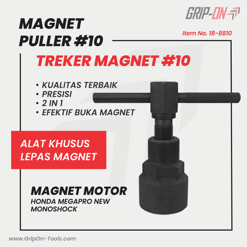 GRIP-ON TREKER MAGNET NO 10 HONDA MEGA PRO MONOSHOCK MAGNET PULLER #10