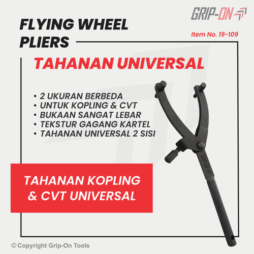 GRIP-ON FLYING WHEEL PLIERS TAHANAN CVT TAHANAN KOPLING UNIVERSAL