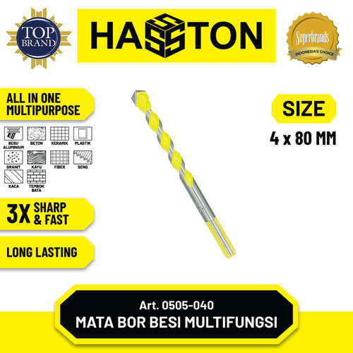 Hasston Mata Bor Multifungsi / Multipurpose Drill Bit (0505)