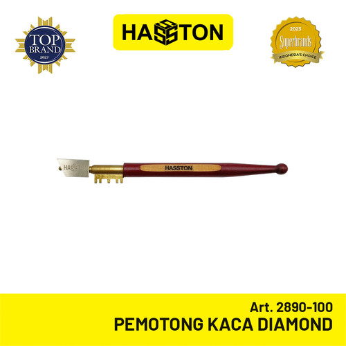 Hasston Pemotong Kaca Diamond / Diamond Glass Cutter (2890-100)