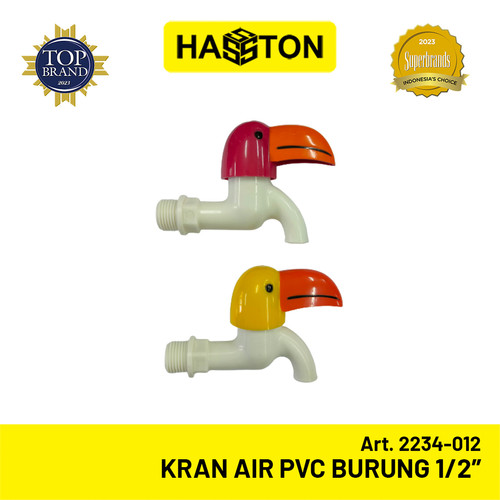 Hasston Kran Air PVC Kepala Burung 1/2'' / Keran Plastik (2234-012)