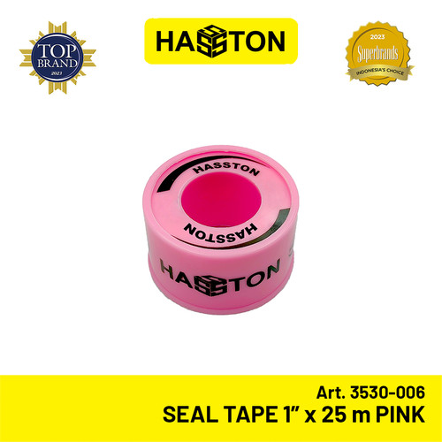 Hasston Seal Tape 1"x25m Pink / Seltip Pipa (3530-006)