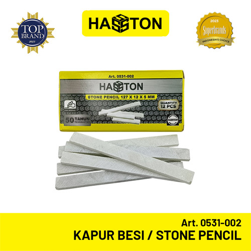 Hasston Kapur Besi / Pensil Tulis Besi / Stone Pencil (0531-002)