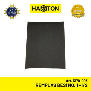 Hasston Remplas Besi No. 1-1/2 / Amplas Besi / Kertas Gosok (3170-003)