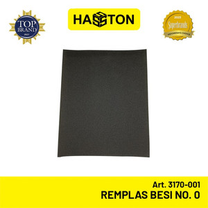 Hasston Remplas Besi No. 0 / Amplas Besi / Kertas Gosok (3170-001)