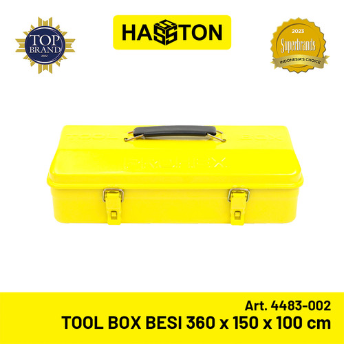 Hasston Tool Box / Kotak Perkakas Kaleng / Tool Box Besi (4483-002)