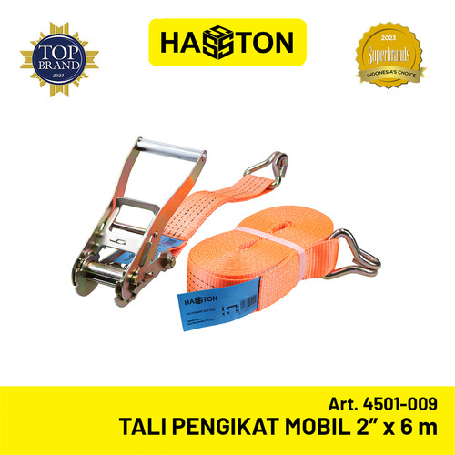 Hasston Tali Pengikat Mobil 2”x6m / Ratchet Tie Down Strap (4501-009)