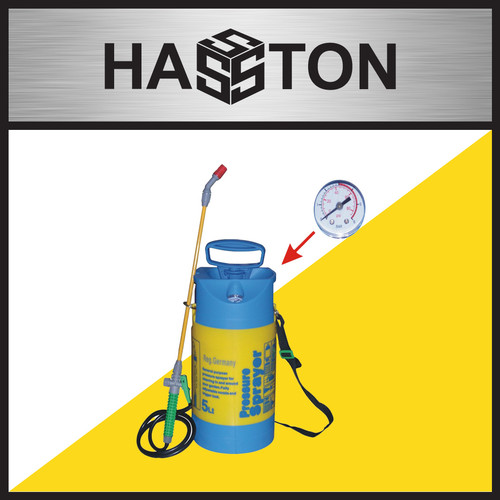 Hasston Sprayer Hama 8Lt + Meter / Pressure Sprayer (3600-012)