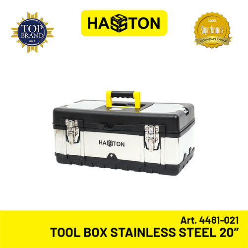 Hasston Tool Box 20" / Kotak Perkakas Stainless Steel (4481-021)