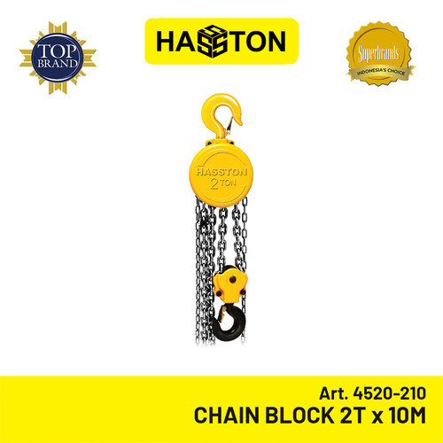 HASSTON PROHEX Chain Block / Takel 2 Ton x 10 Meter (4520-210)