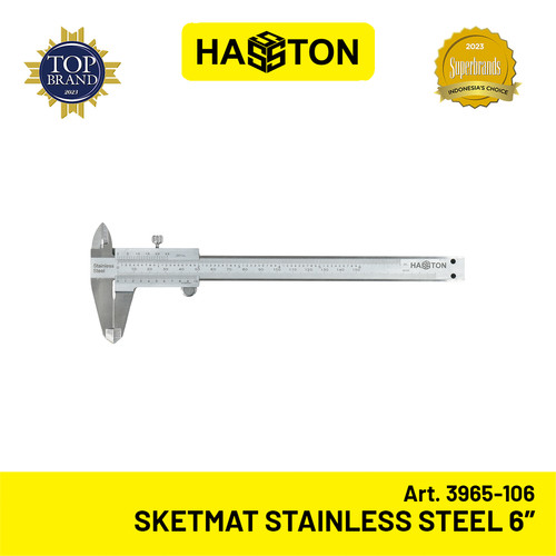 Hasston Sketmat Stainless Steel 6" / Jangka Sorong (3965-106)